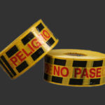 Cinta de cerramiento amarilla