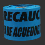 Cinta de cerramiento azul